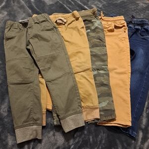 5 pairs of 4T boys pants